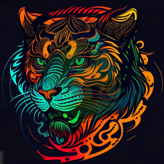 Adaptable Tiger Tattoo Design