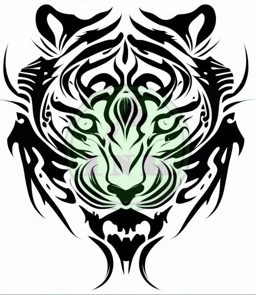 Cunning Tiger Tattoo Design