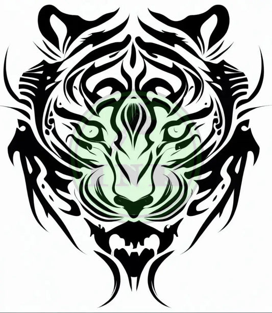 Cunning Tiger Tattoo Design