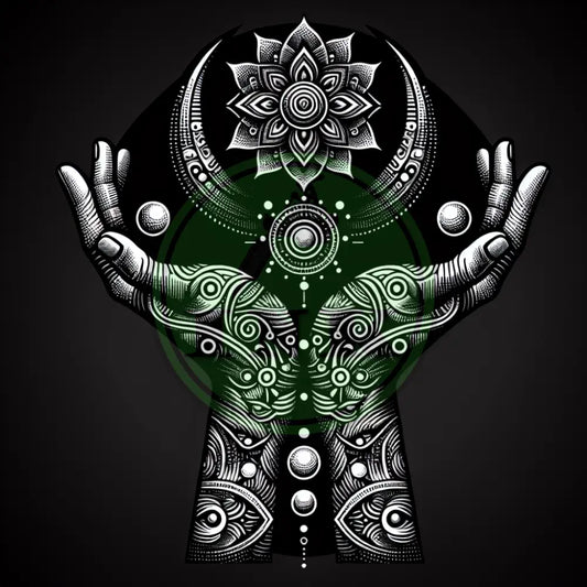 Holistic Harmony: Ai-Generated Tattoo Design Digital