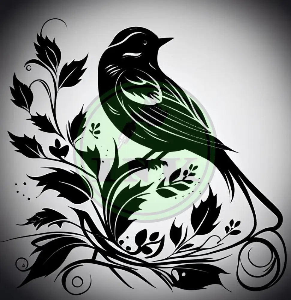 Innocent Bird Tattoo Design