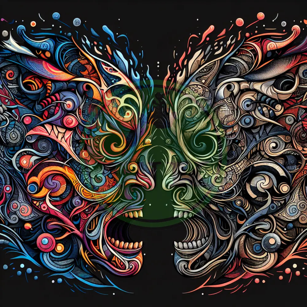 Inside Out 2: Emotional Realms Tattoo Design Digital