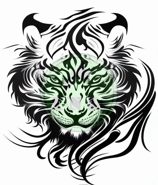 Majestic Tiger Tattoo Design