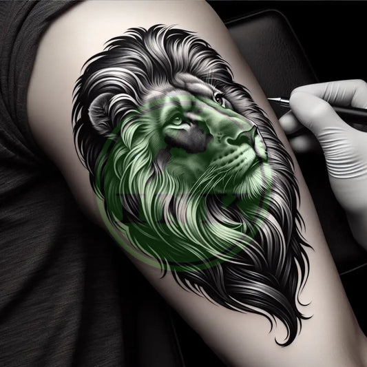 Majestic Valor Digital Tattoo Design