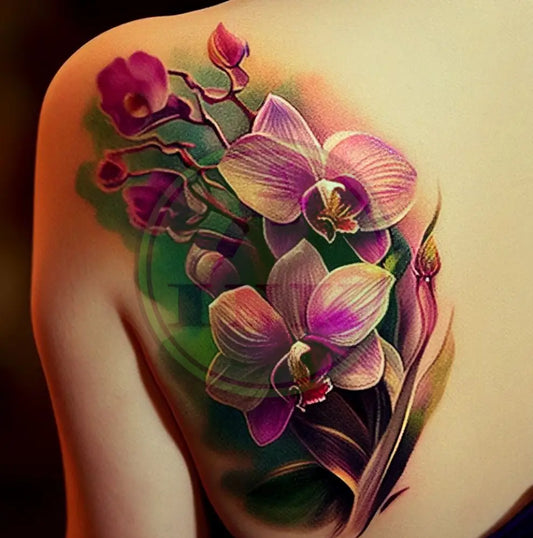 Stunning Daisies Tattoo Design