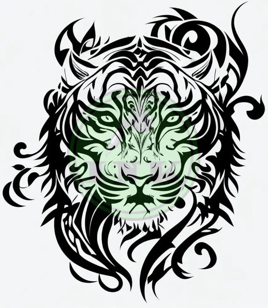 Unpredictable Tiger Tattoo Design